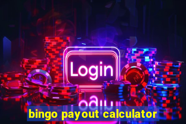 bingo payout calculator